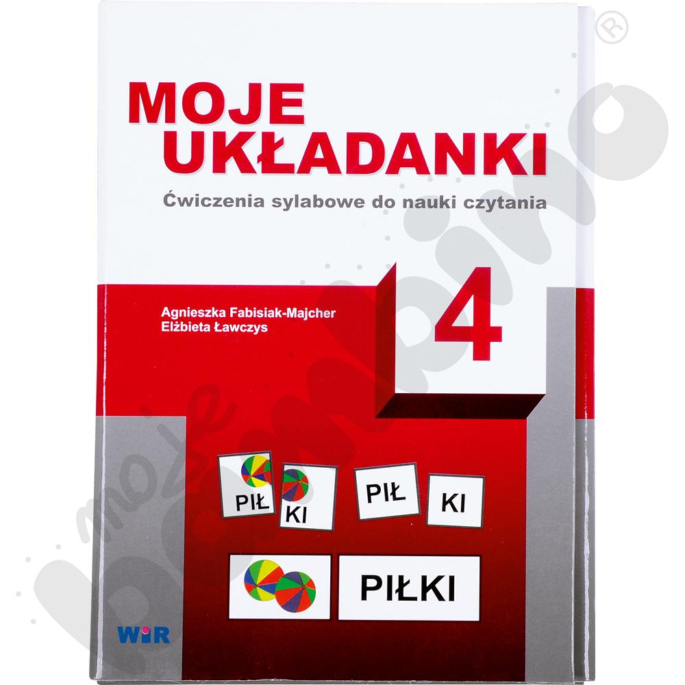 Moje układanki - Zestaw 4 (dwie sylaby: sylaba zamknięta obudowana spółgłoskami i sylaba otwarta)