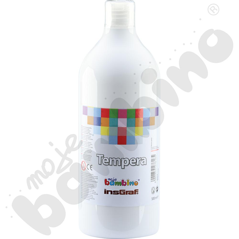 Tempera 500 ml - biała