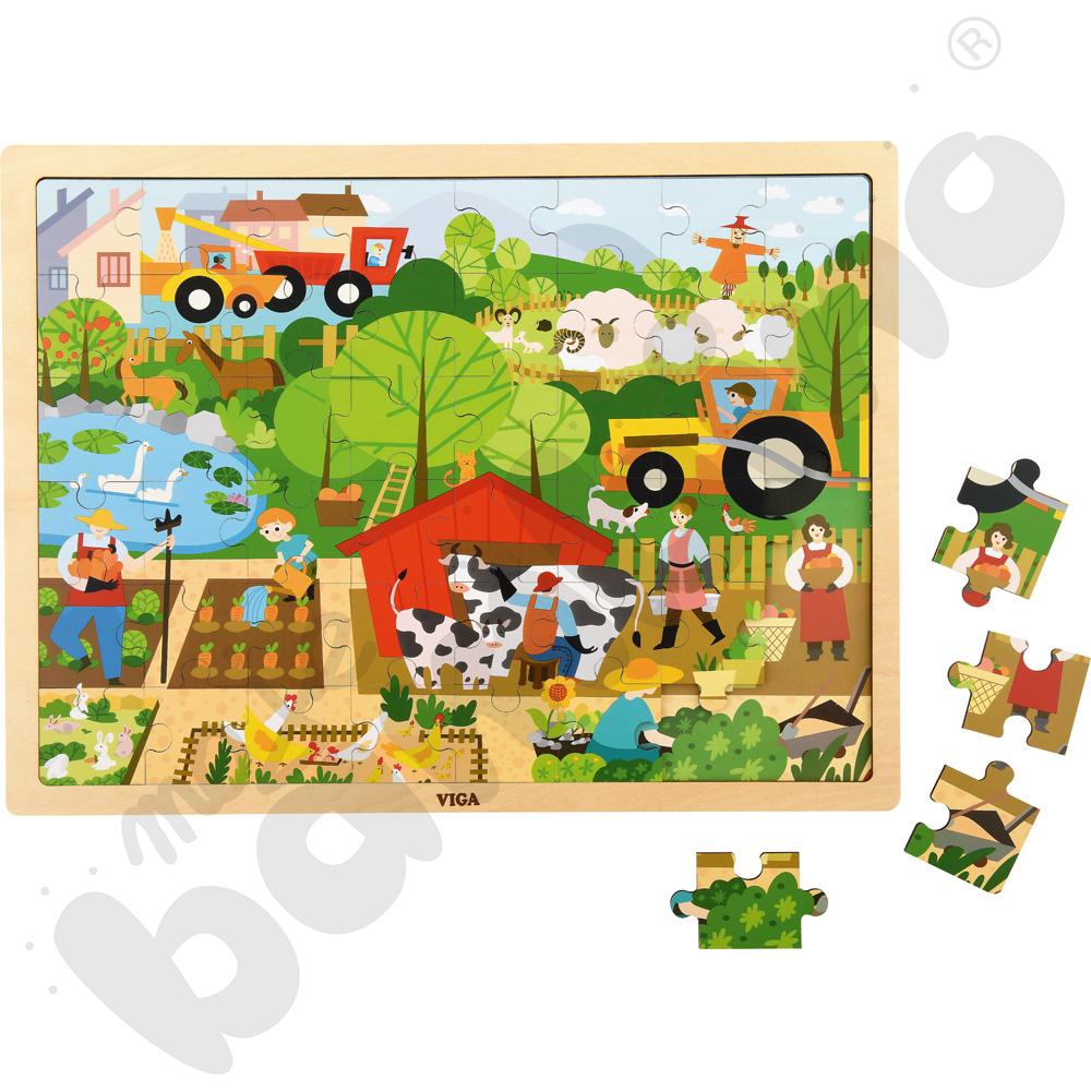 Puzzle Farma, 48 elem.