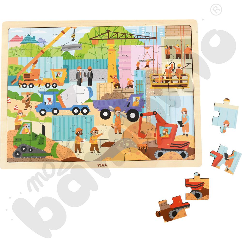 Puzzle Plac budowy, 48 elem.