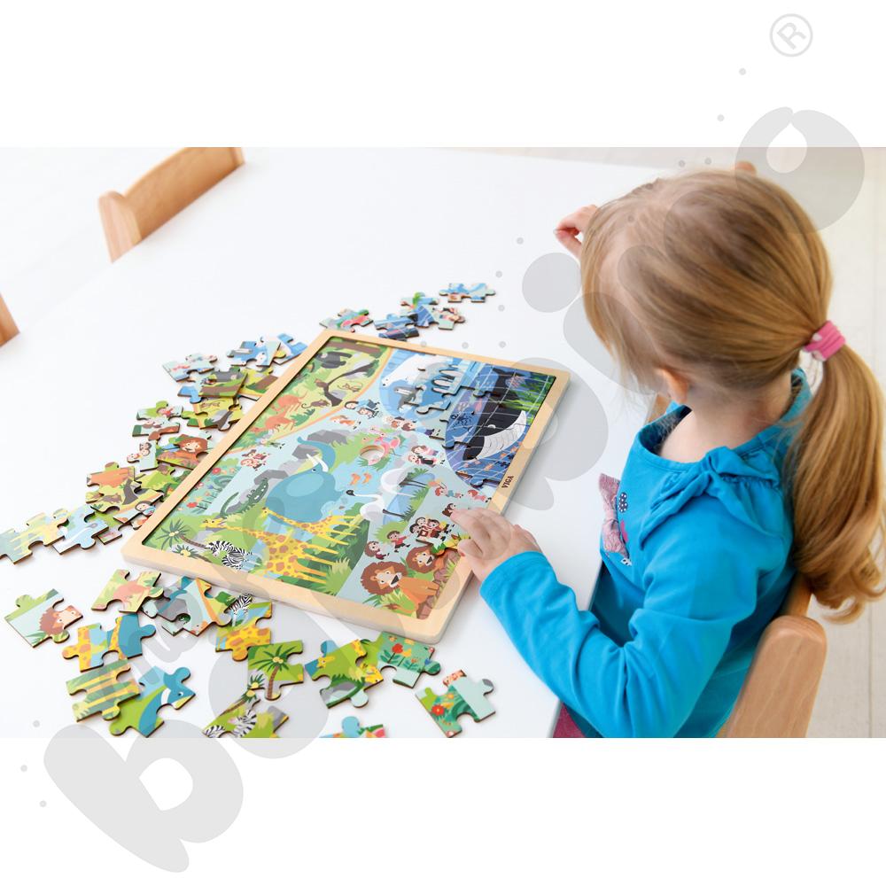 Puzzle Zoo, 48 elem.