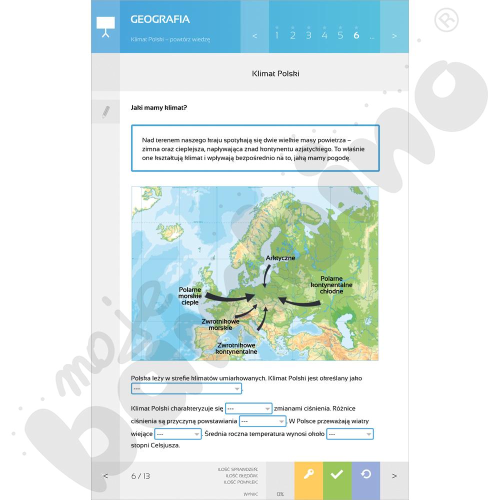 MPP Geografia, kl. 7-8 - licencja dla 3 nauczycieli