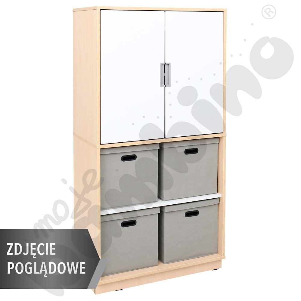 Quadro - zestaw 101, 90 st., biała skrzynia