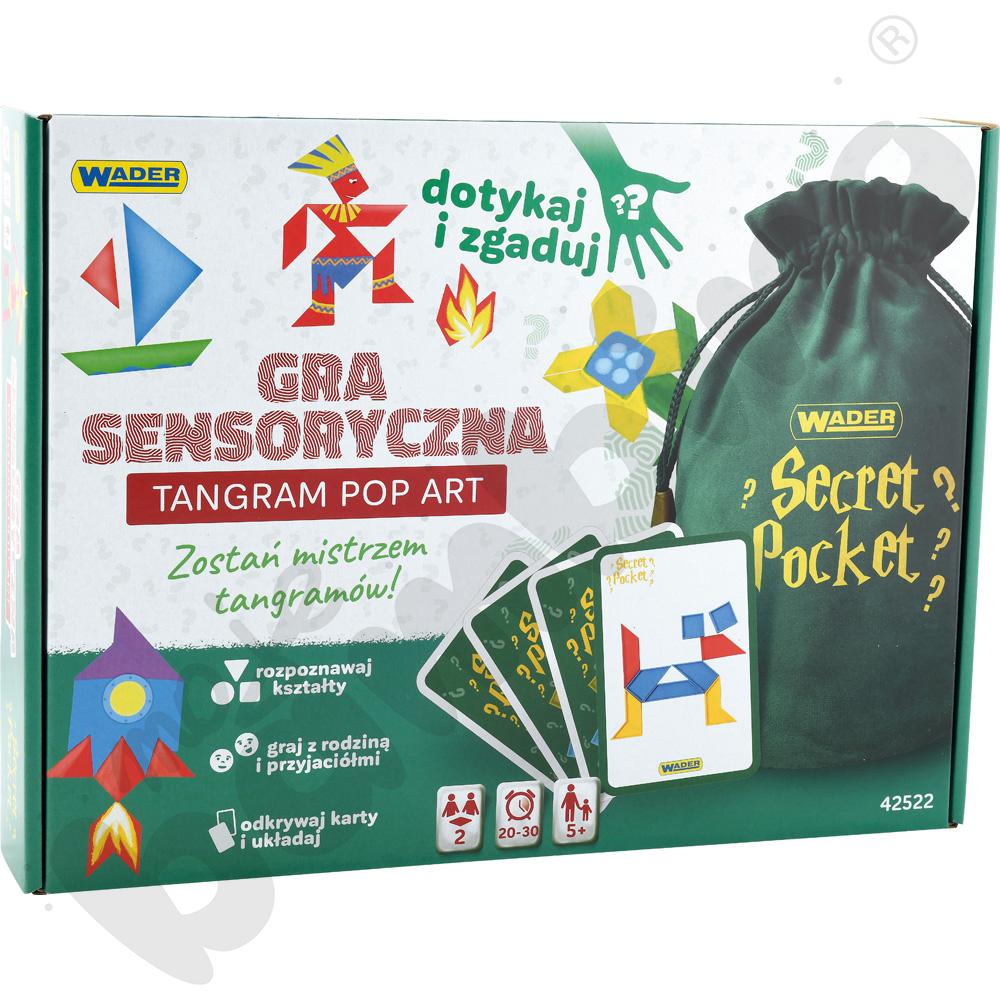 Gra sensoryczna Tangram Pop Art