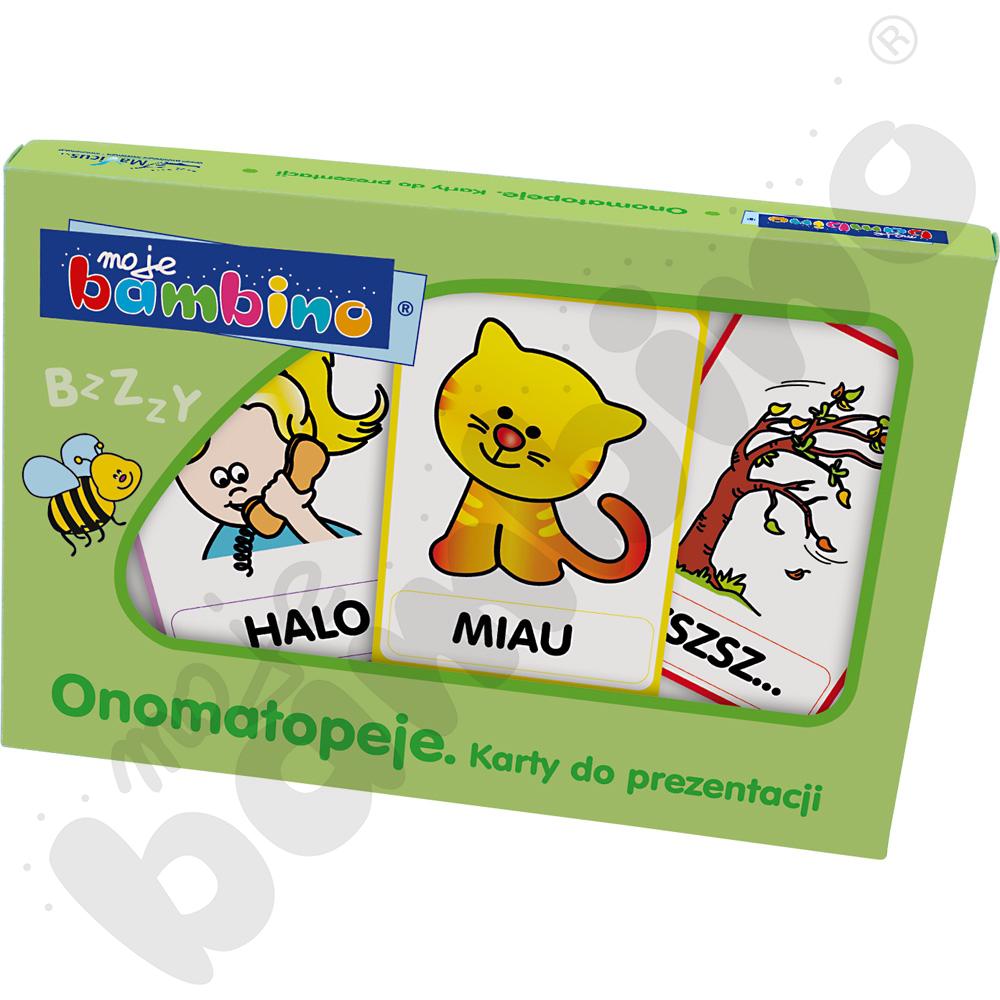 Onomatopeje - karty do prezentacji