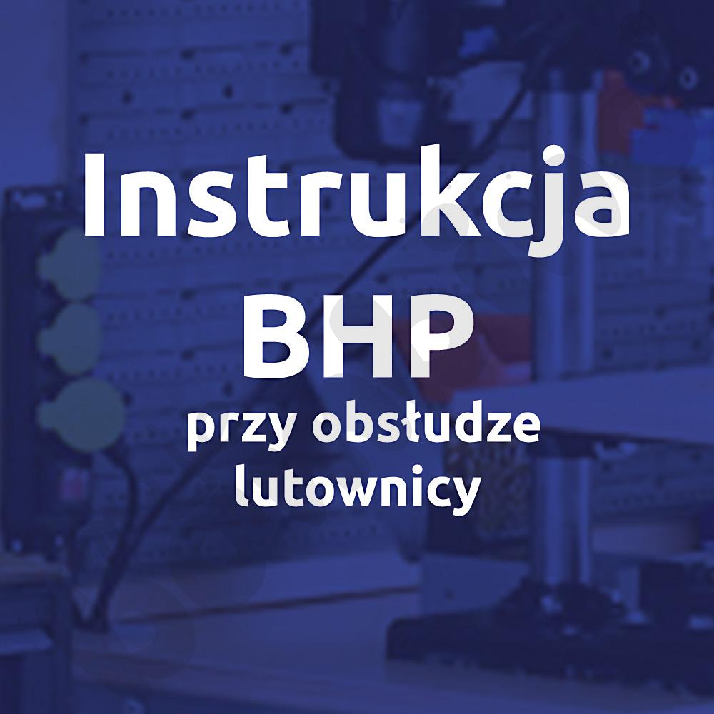 Instrukcja BHP przy obsłudze lutownicy