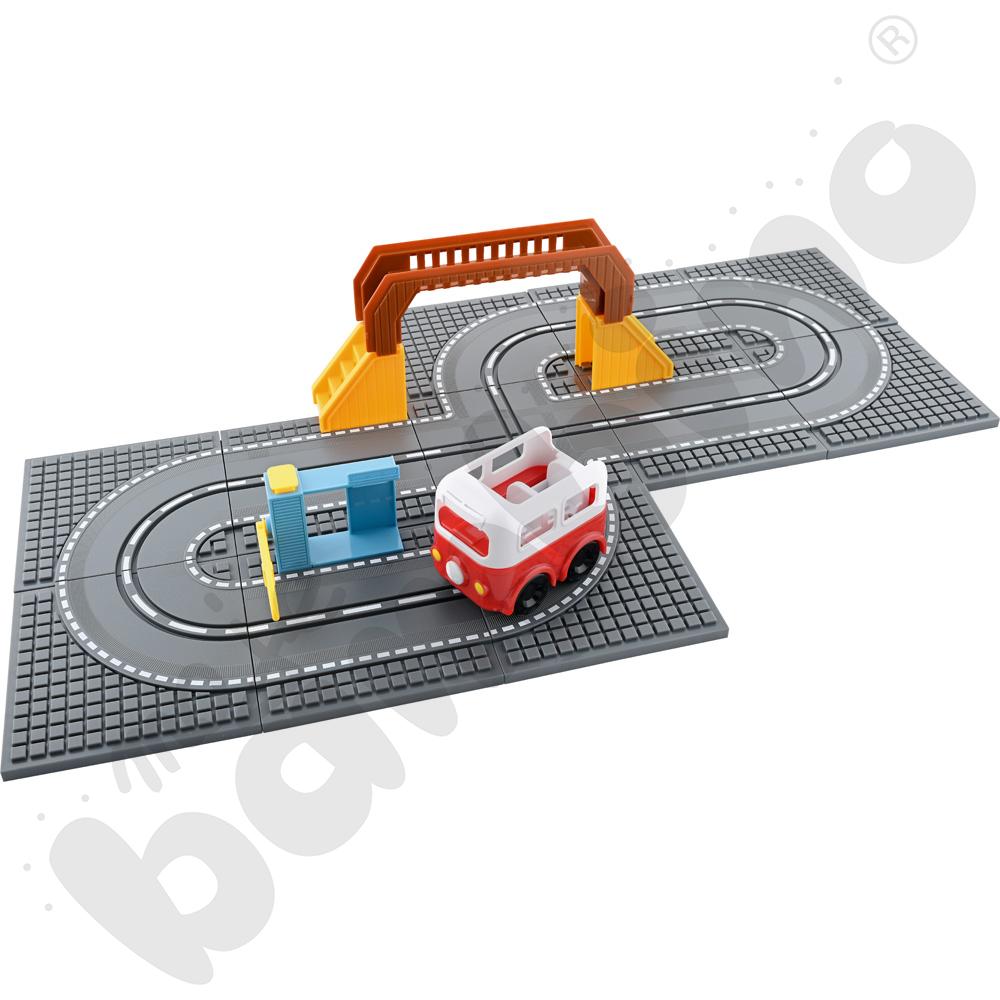 Magformers Town Set - autobus miejski