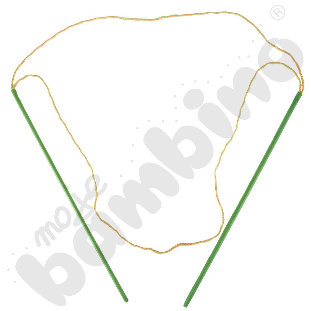 Sznurek do wielkich baniek mydlanych (dł. rączki 50 cm) 