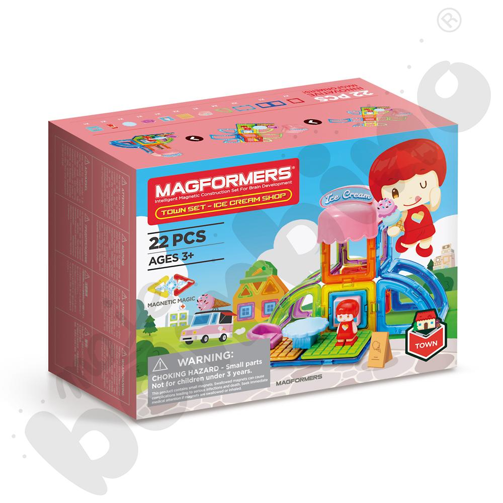 Magformers Town Set - lodziarnia