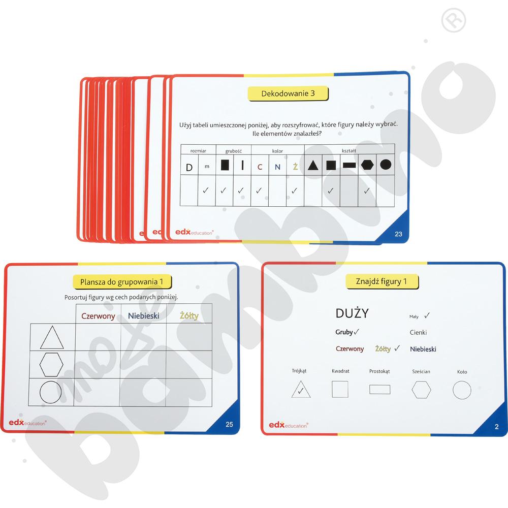 Karty aktywności - figury geometryczne
