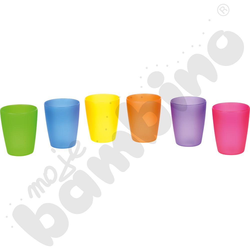 Plastikowy kubek 0,3 l mix