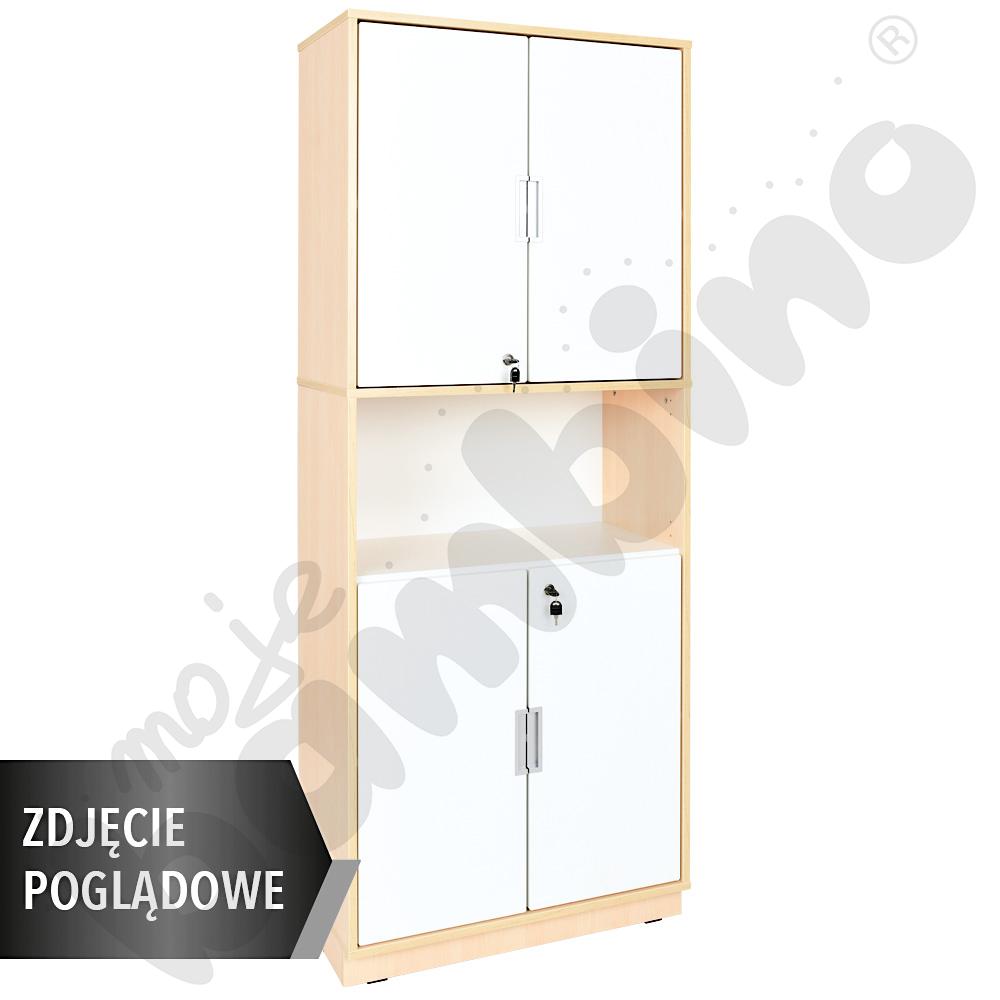 Quadro - zestaw 111, 90 st., cichy domyk, klonowa skrzynia