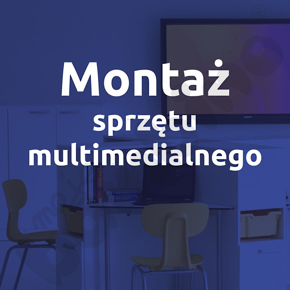 Montaż sprzętu multimedialnego