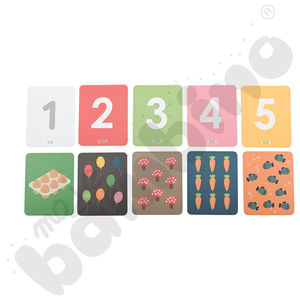 LOGI miniBot - liczby - w języku angielskim