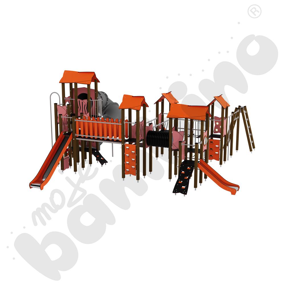 Zestaw Urbi 15, słupy drewniane A