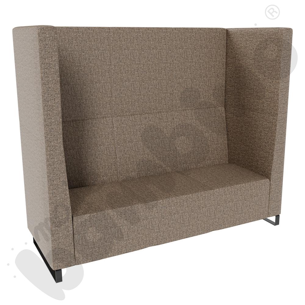 Sofa Universum 3-os. wys. 163 cm, 2 boki wysokie, tkanina RO36
