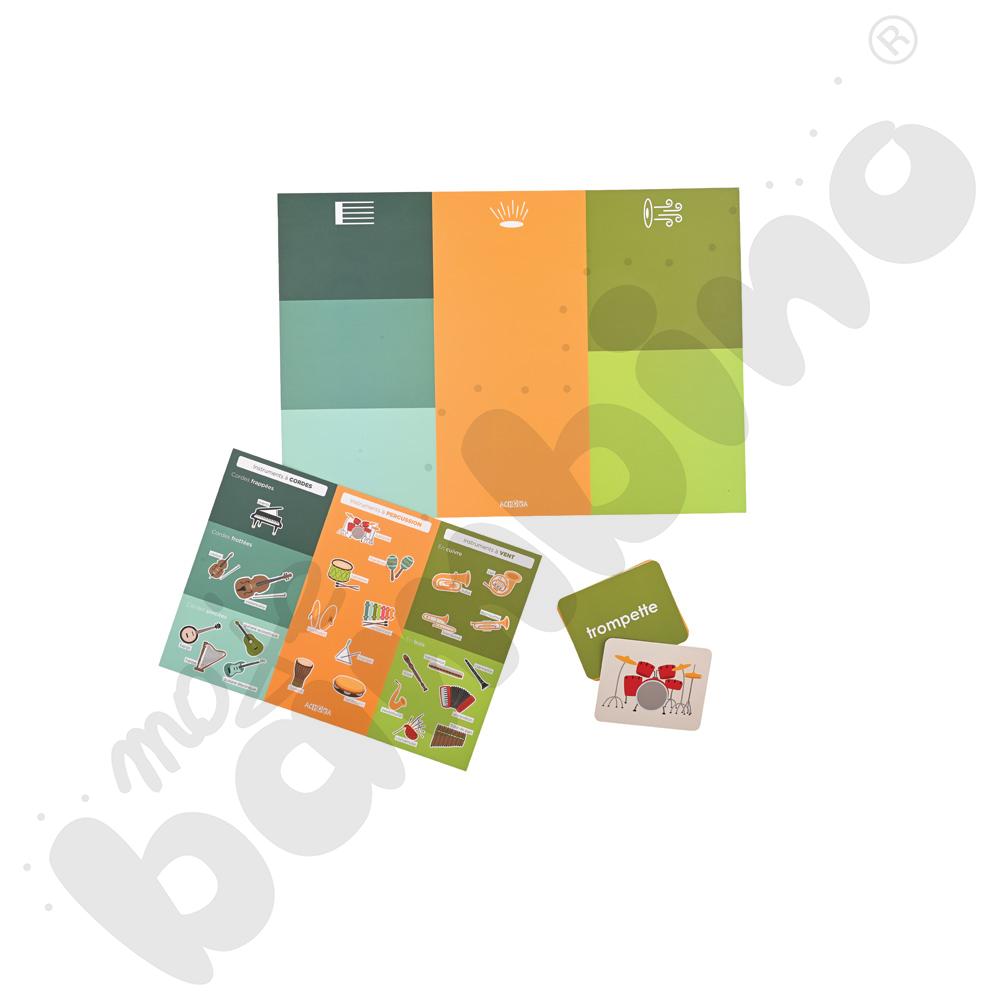 LOGI miniBot - instrumenty - w języku francuskim