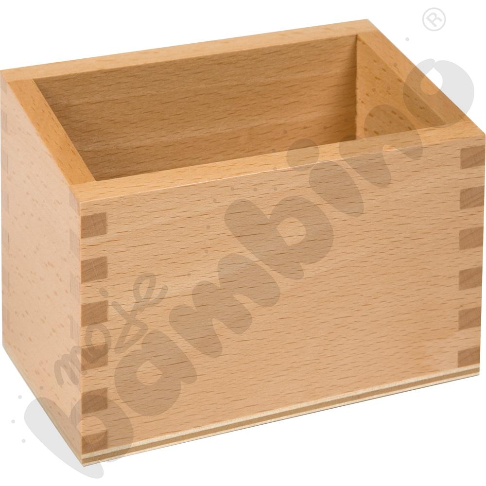 Drewniane pudełko na Szorstkie cyfry Montessori