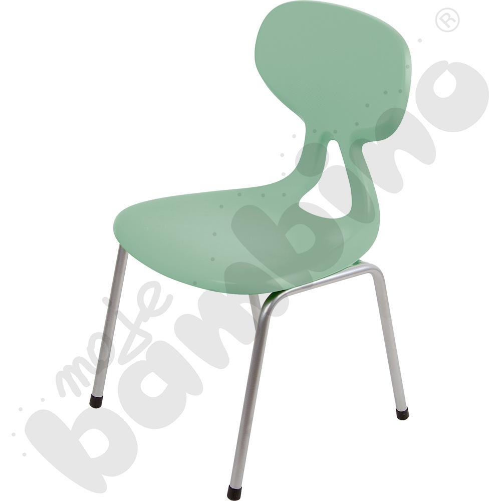 Krzesło Colores rozm. 3 oliwkowe, stelaż aluminium