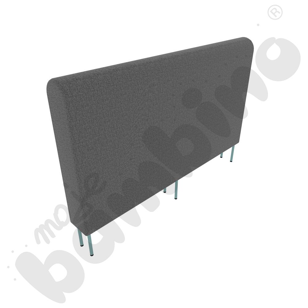 Moduł Versa 180x20x120 cm z plastikowymi stopkami, stelaż turkusowy, tkanina RO39