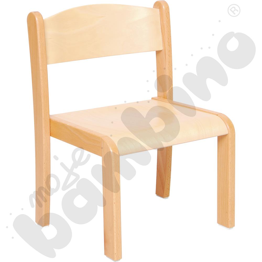 Krzesło Filipek ze stopką filcową rozm. 3 - naturalne