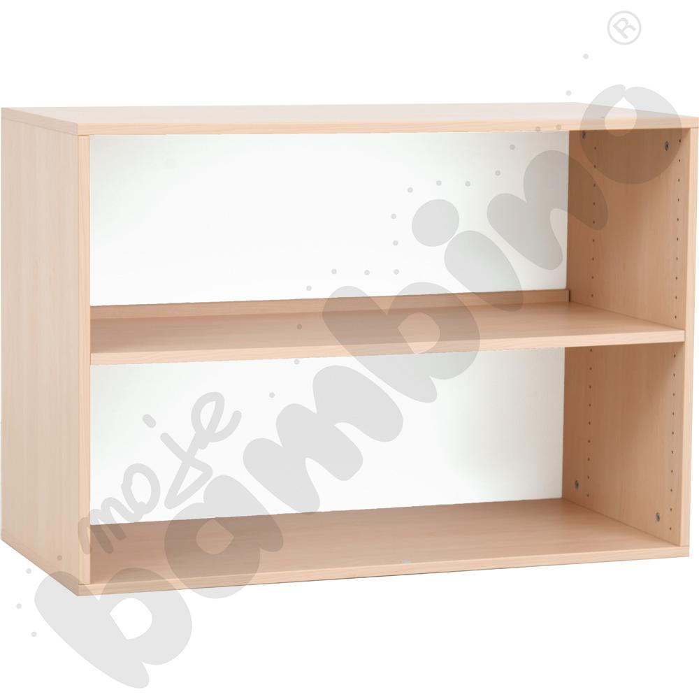 Nadstawka Grande M na regały na pojemniki, szer. 104 - klon jasny  Nadstawka Grande M na regały na pojemniki, szer. 104 - klon jasny