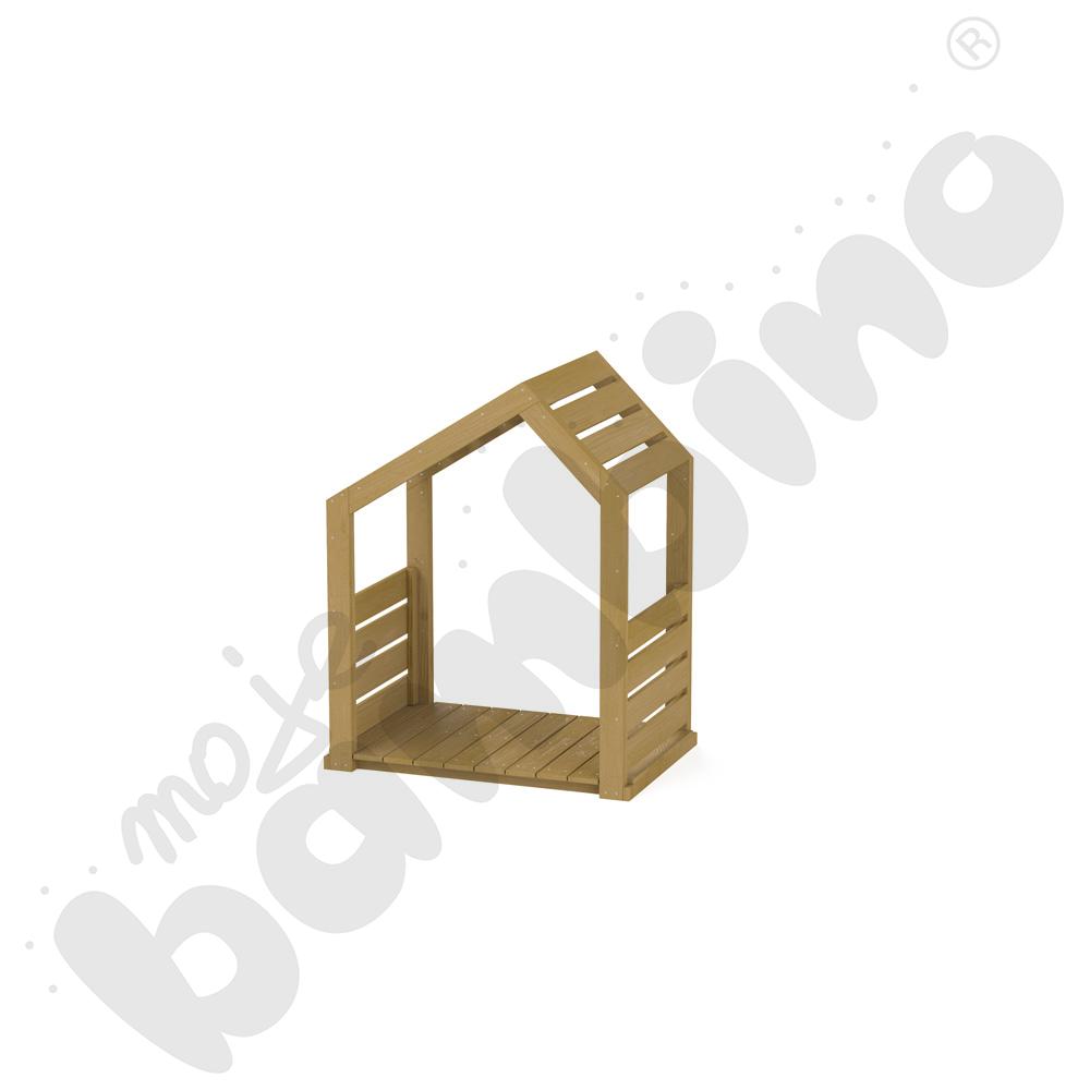 Domek Terra, drewniany