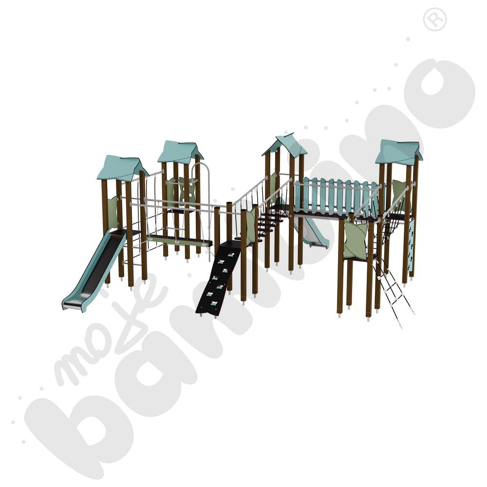 Zestaw Urbi 11, słupy drewniane C