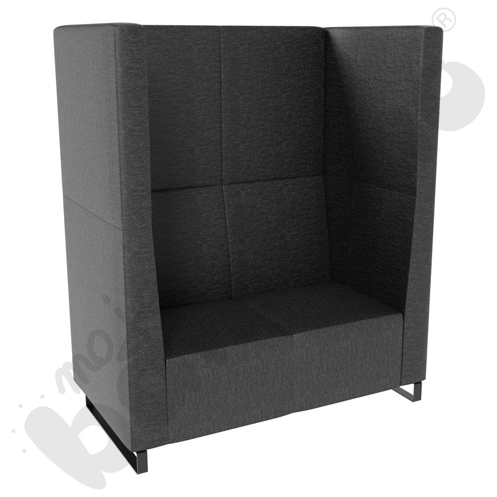 Sofa Universum 2-os. wys. 163 cm, 2 boki wysokie, tkanina RO41