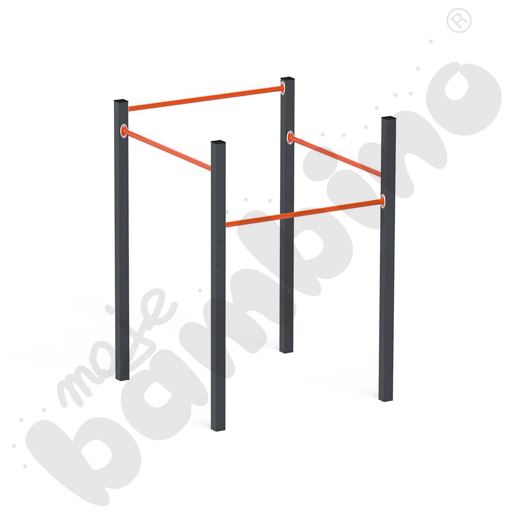 Street workout drążki wysokie Orange