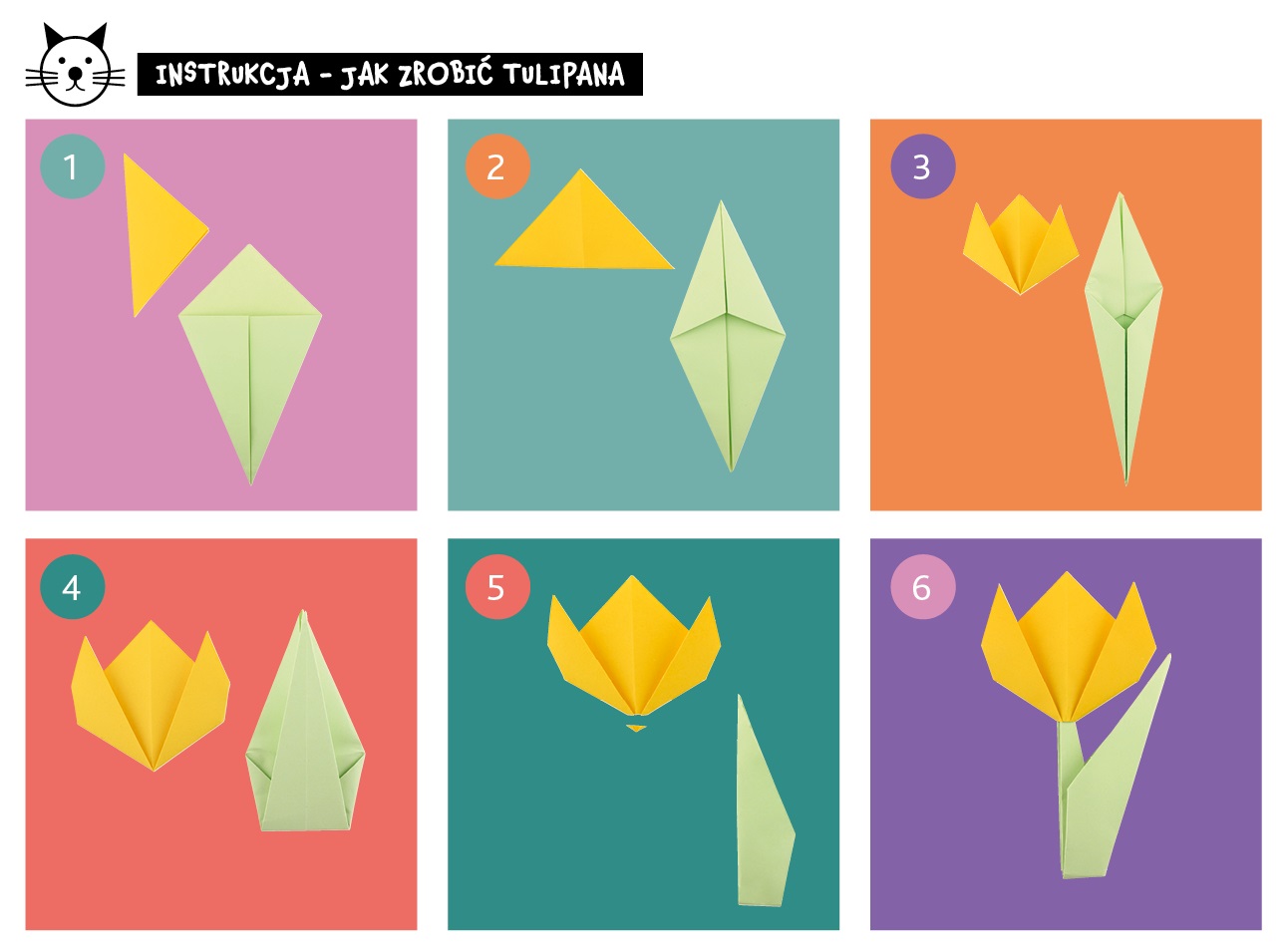 instrukcja_tulipan_origami_dzieci