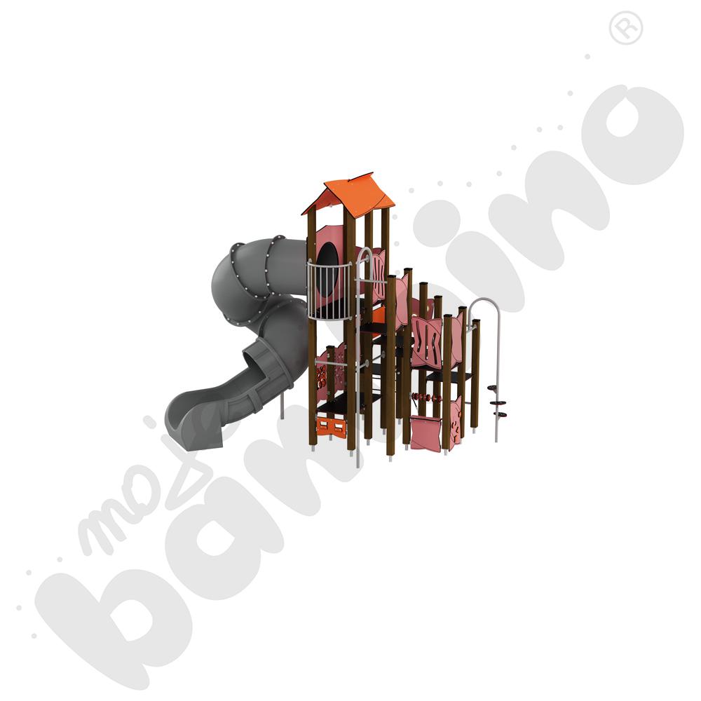 Zestaw Urbi 14, słupy drewniane A