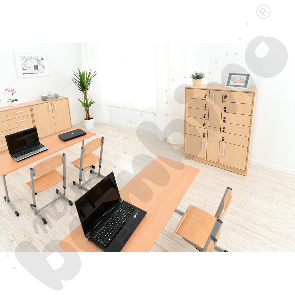 Szafka Flexi na laptopy do pokoju nauczycielskiego	