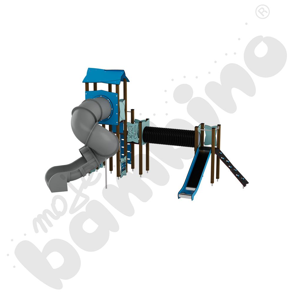 Zestaw Urbi 13, słupy drewniane B