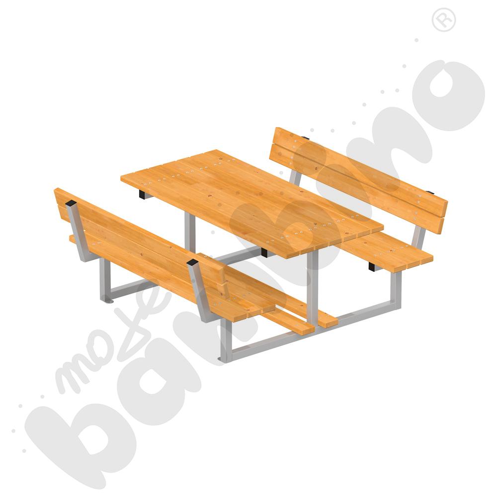 Ławkostół z oparciem wolnostojący