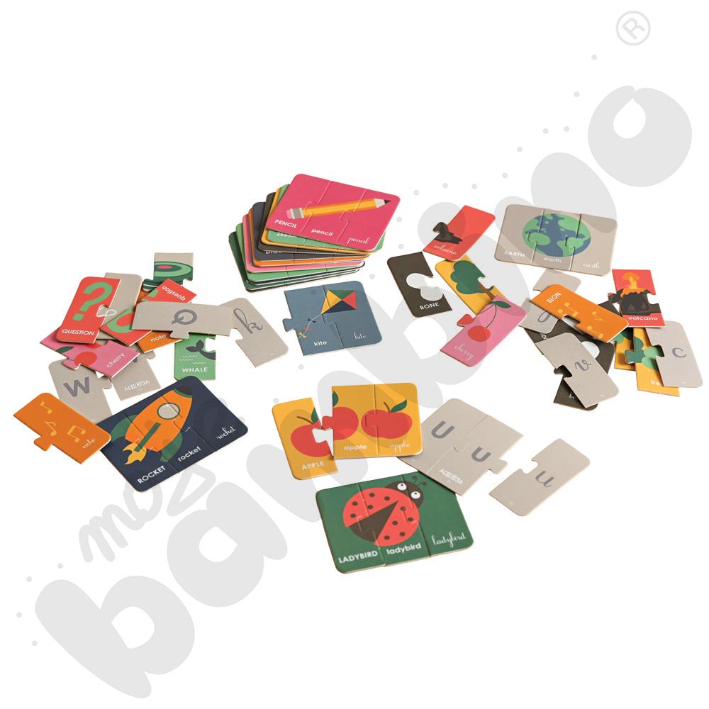 LOGI miniBot - puzzle alfabet - w języku angielskim