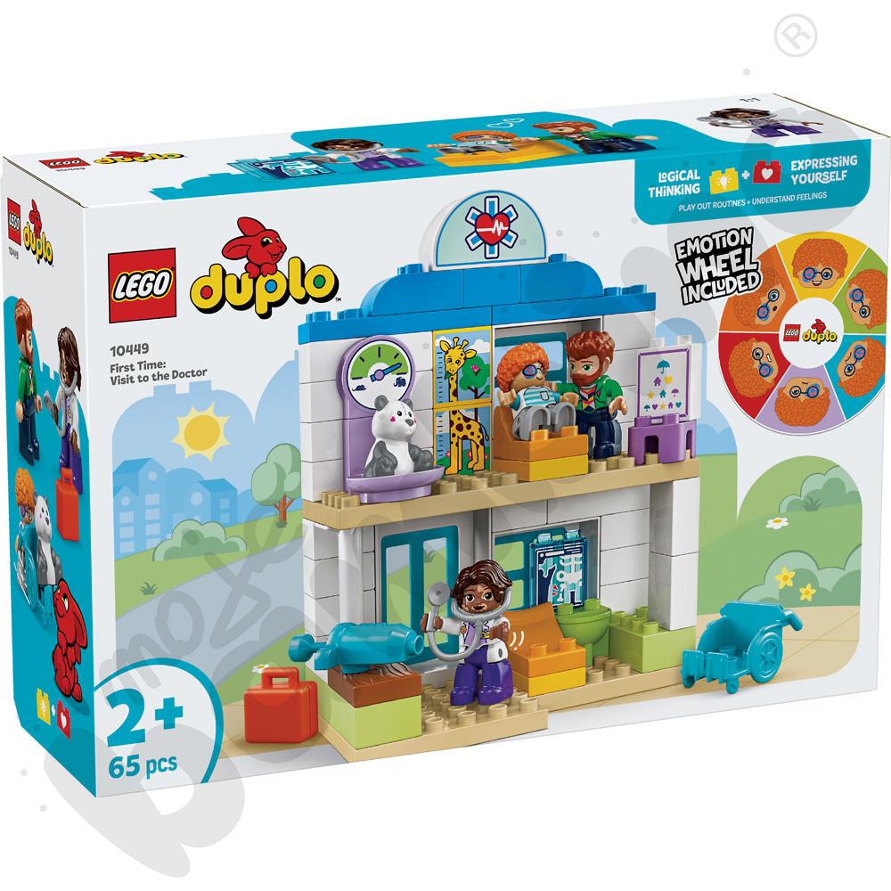 LEGO® Duplo Town Pierwszy raz: Wizyta u lekarza LEGO® Duplo Town Pierwszy raz: Wizyta u lekarza