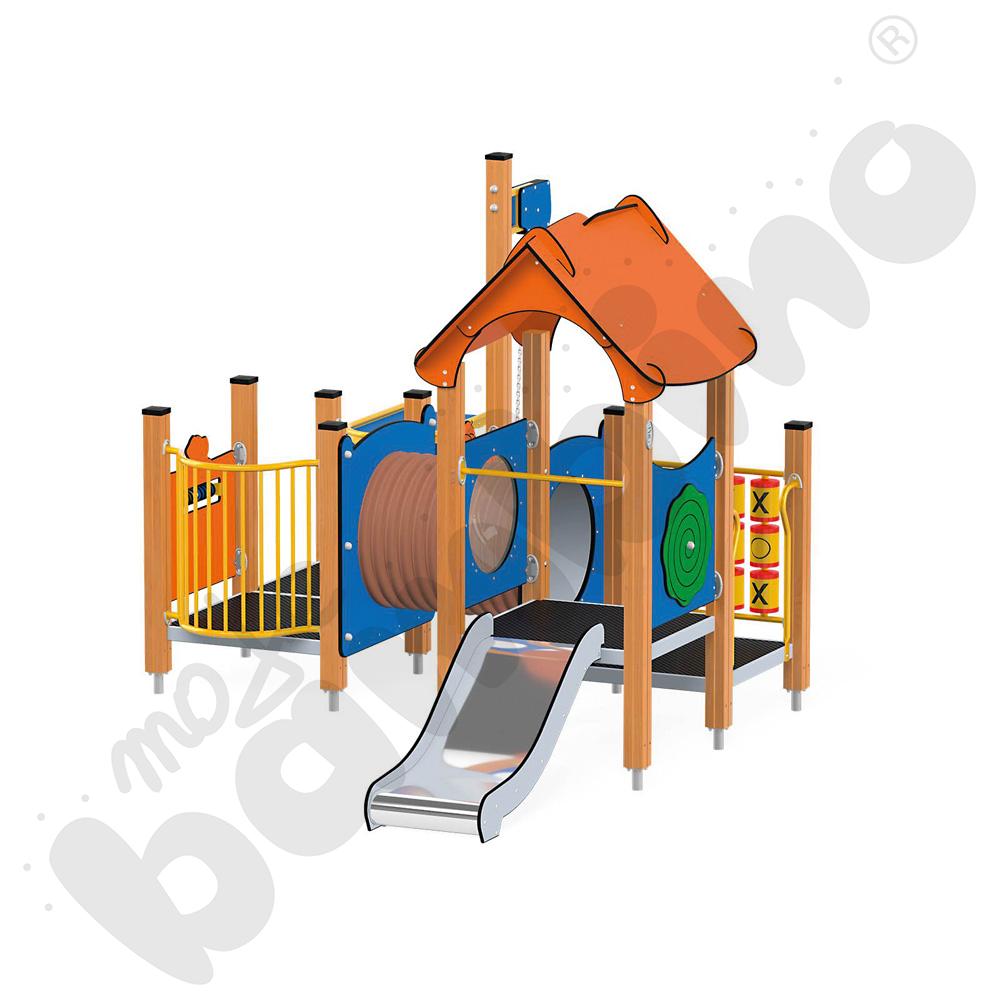 Quadro Baby - zestaw 12530, drewniane słupy