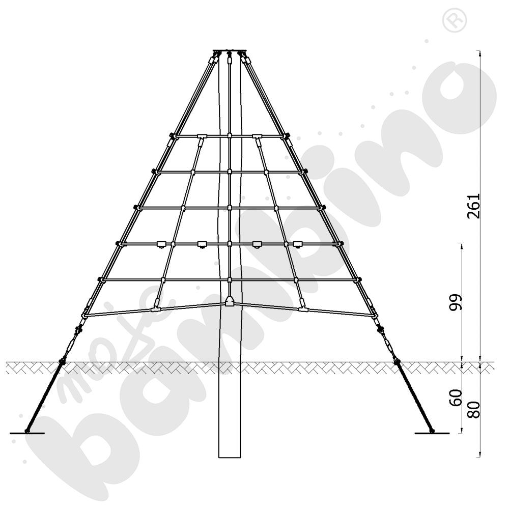 Piramida mała Robinio
