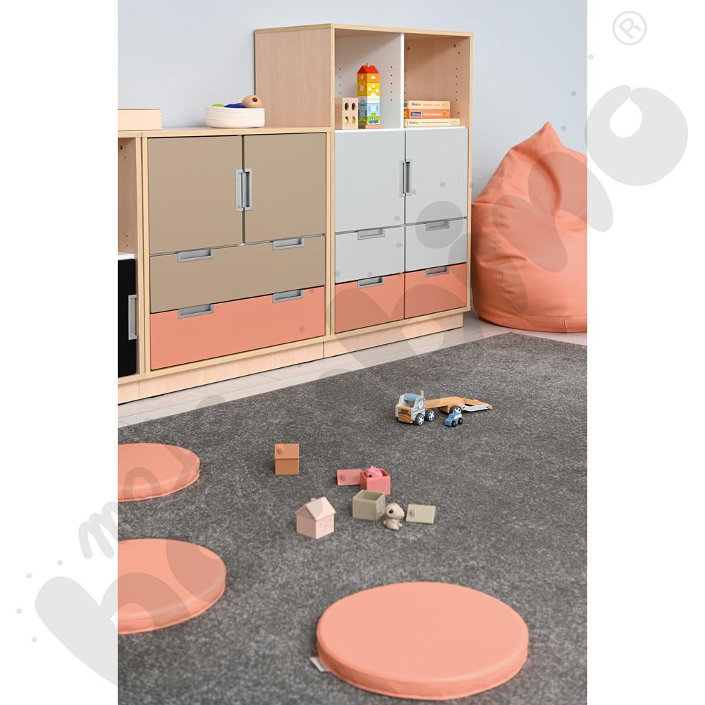 Quadro - szafka M na 2 szerokie szuflady, klon jasny Quadro - szafka M na 2 szerokie szuflady, klon jasny