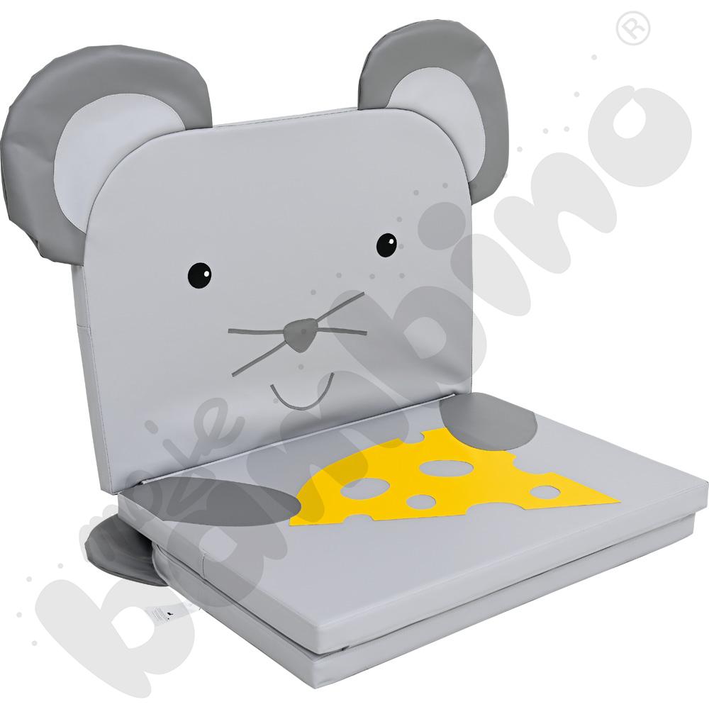 Materac 3-częściowy Myszka z serem