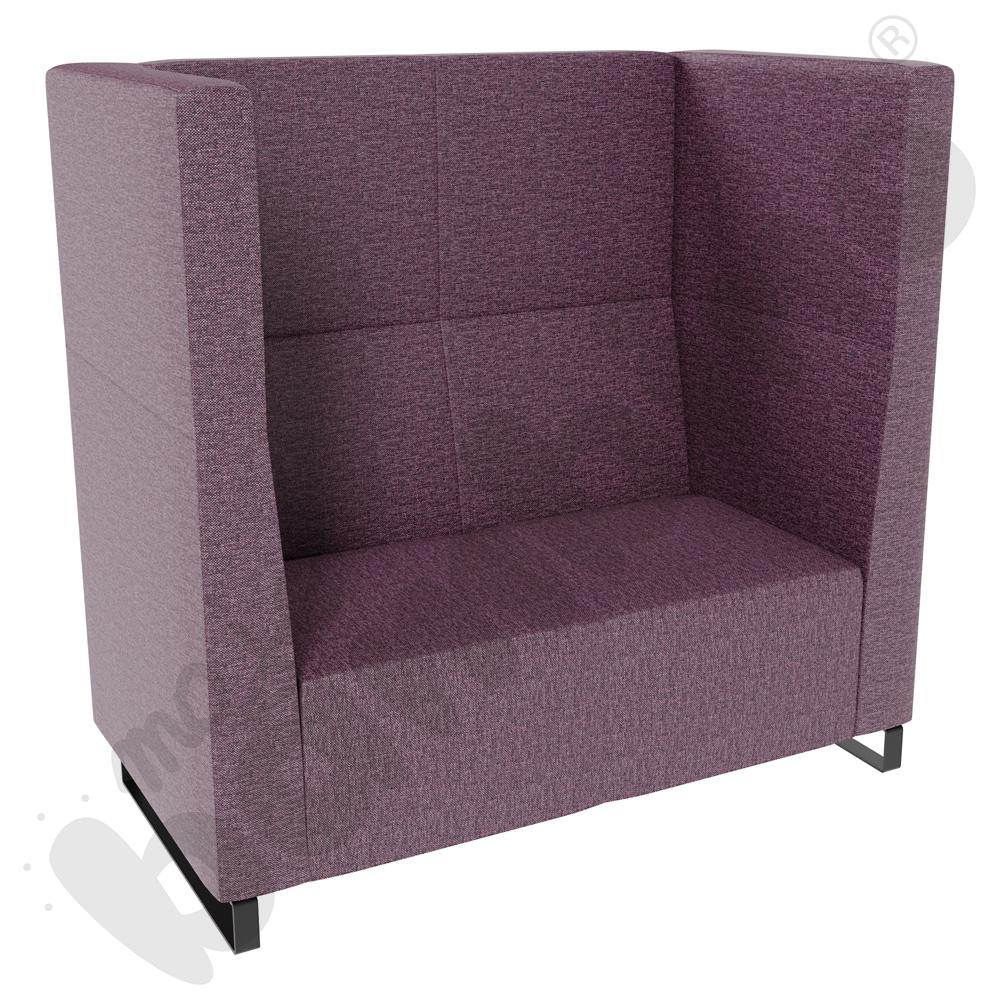 Sofa Universum 2-os. wys. 133 cm, 2 boki średnie, tkanina RO13