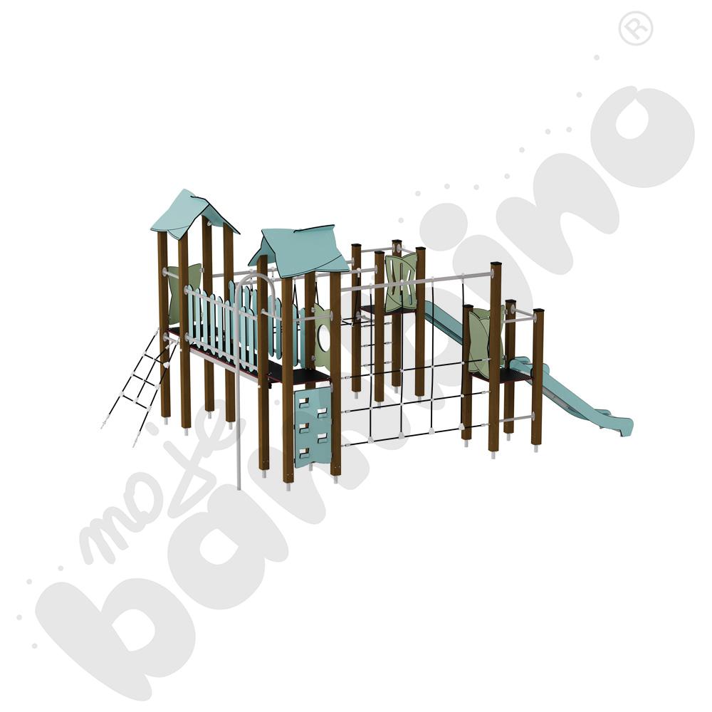 Zestaw Urbi 9, słupy drewniane C