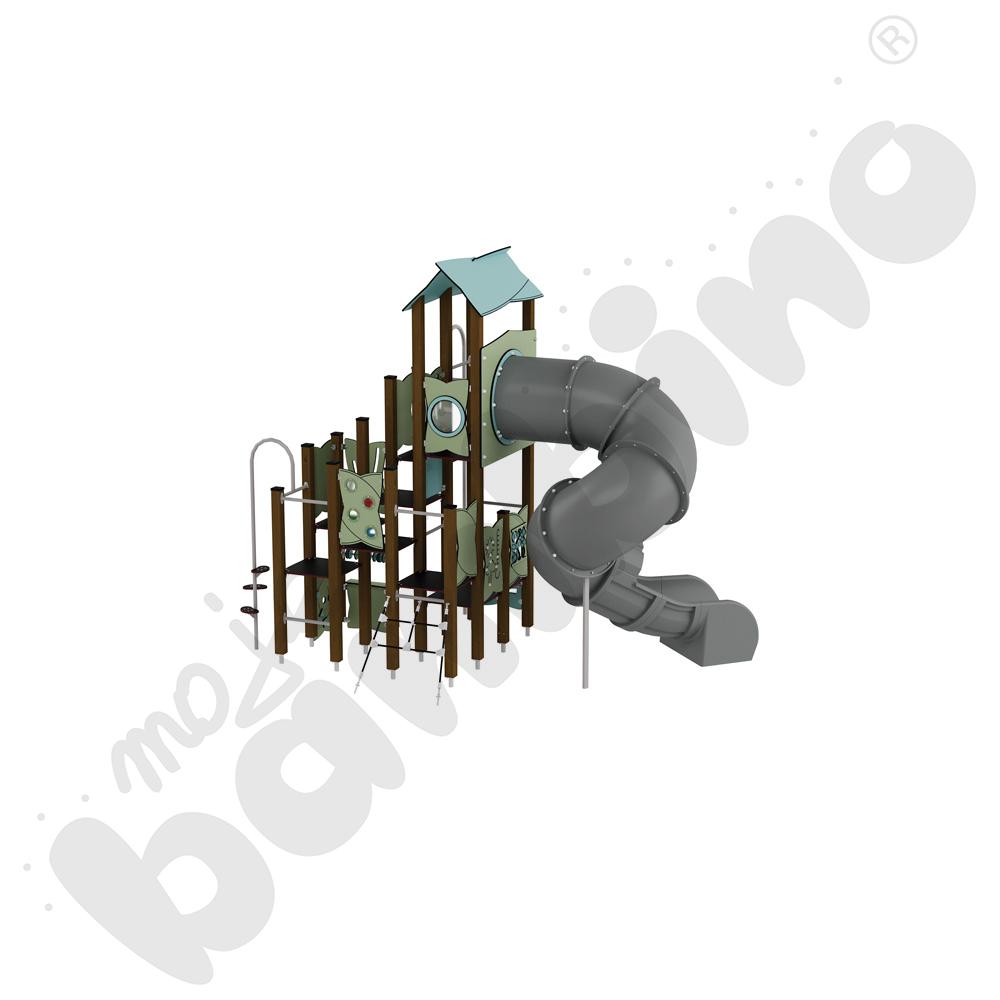 Zestaw Urbi 14, słupy drewniane C