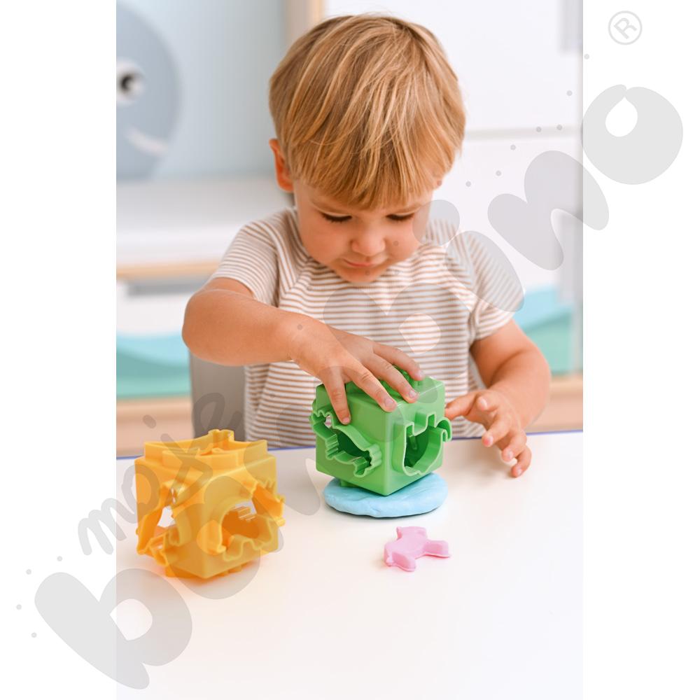 Foremki do mas plastycznych 6 w 1 - zwierzęta dżungli Foremki do mas plastycznych 6 w 1 - zwierzęta dżungli