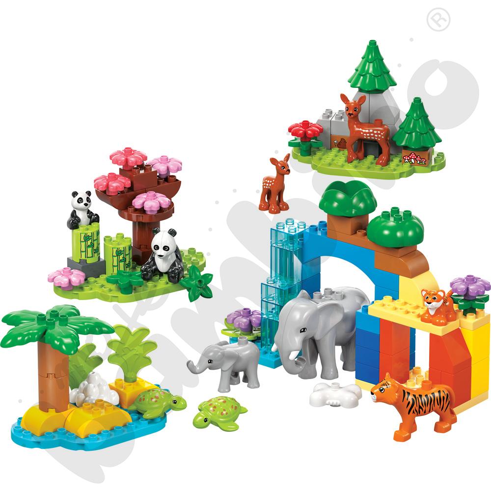 LEGO® Duplo Rodziny dzikich zwierząt 3 w 1