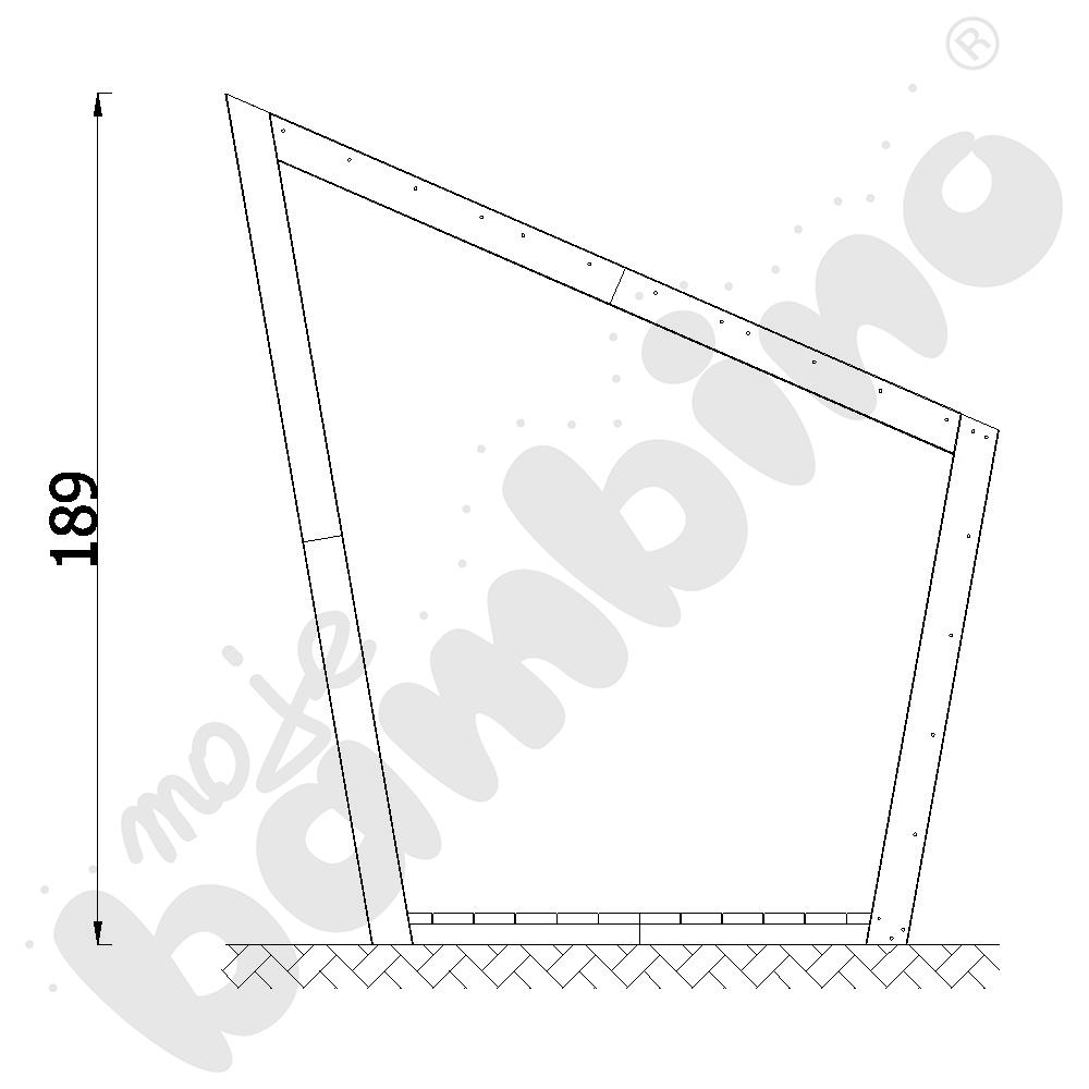 Domek skośny Terra