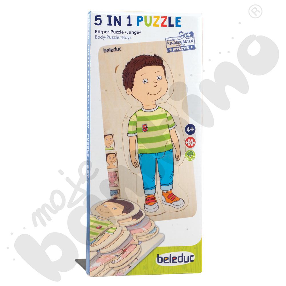 Puzzle warstwowe - chłopiec Puzzle warstwowe - chłopiec