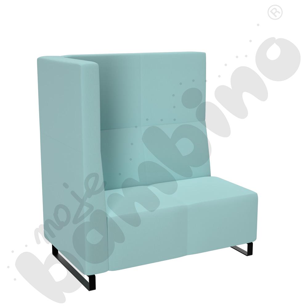 Sofa Universum 2-os. wys. 133 cm, bok średni lewy, tkanina KG09