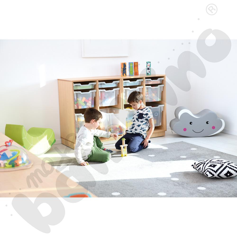 Szafka Flexi D na plastikowe pojemniki na cokole